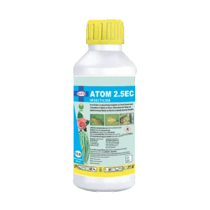 Atom 2.5EC Insecticide 1L - Powerful Deltamethrin Pest Control for Crops