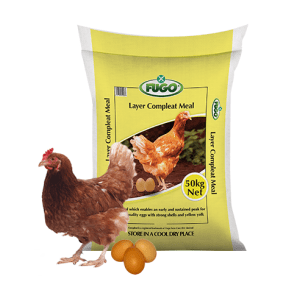 FUGO Layer Compleat Meal 50Kg | Quality Egg Production Feed